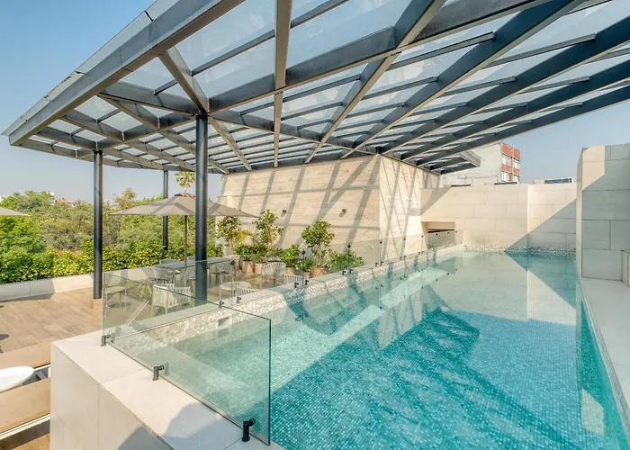 Luxury 2 Bedroom - Rooftop Pool With View Cidade do México