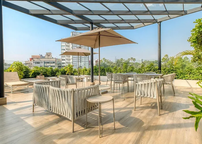 Casa de férias Luxury 2 Bedroom - Rooftop Pool With View Cidade do México